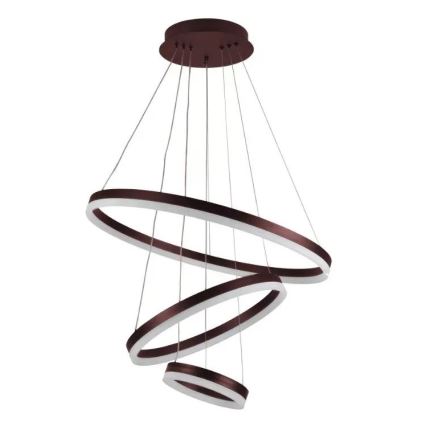 LED Fényerőszabályzós csillár kábellel LED/85W/230V 3000-6500K átm. 60 cm + távirányító