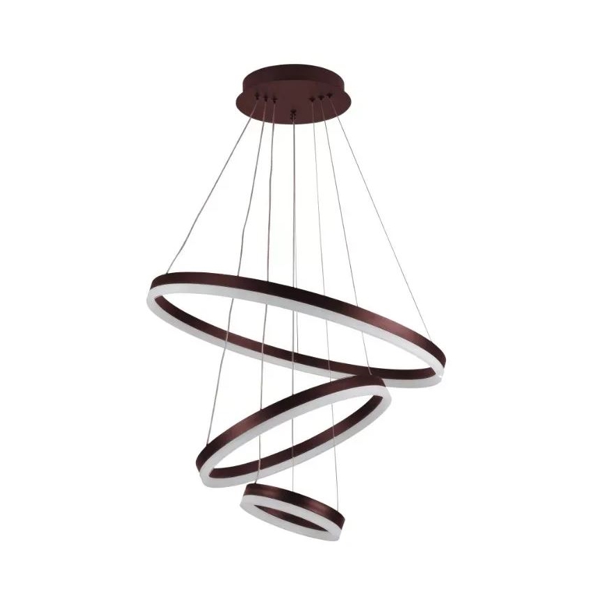 LED Fényerőszabályzós csillár kábellel LED/85W/230V 3000-6500K átm. 60 cm + távirányító