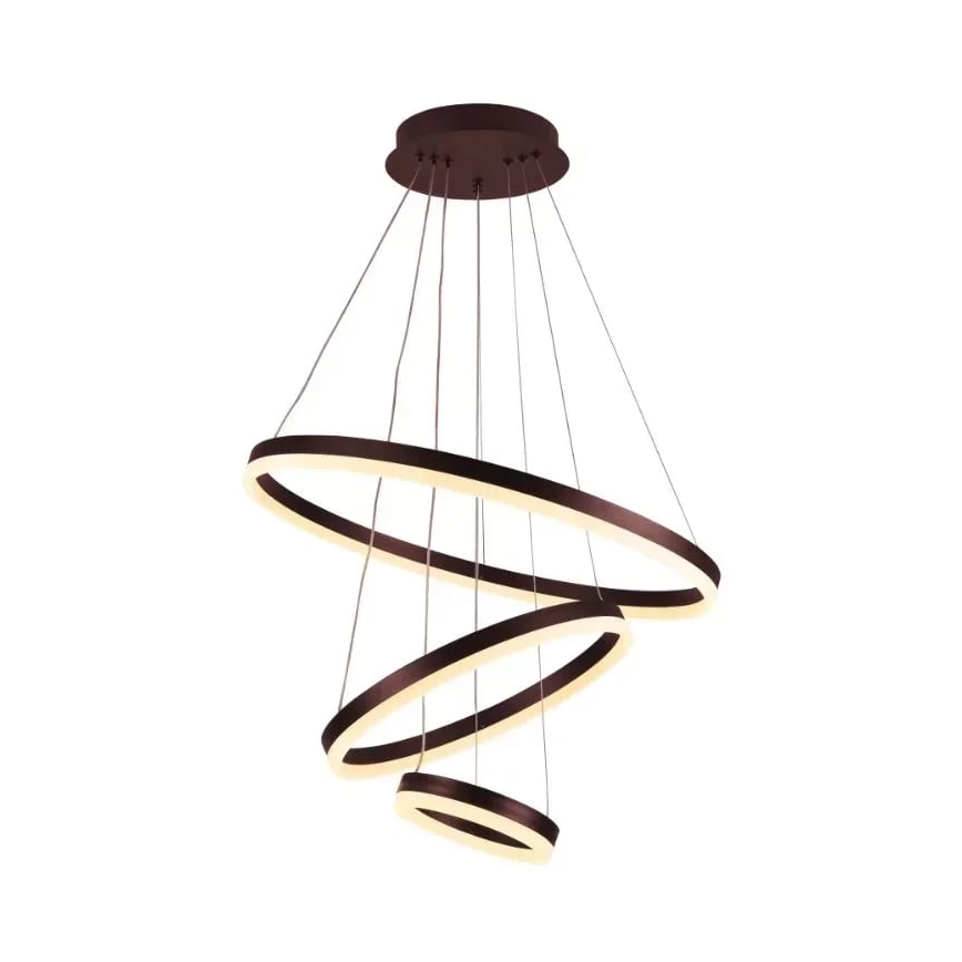 LED Fényerőszabályzós csillár kábellel LED/85W/230V 3000-6500K átm. 60 cm + távirányító