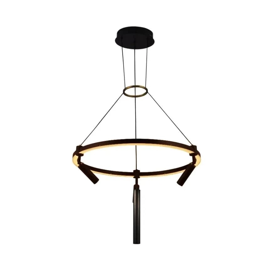 LED Fényerőszabályzós csillár kábellel LED/85W/230V 3000-6500K + távirányító