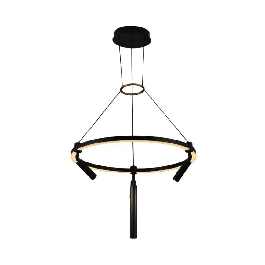 LED Fényerőszabályzós csillár kábellel LED/85W/230V 3000-6500K + távirányító