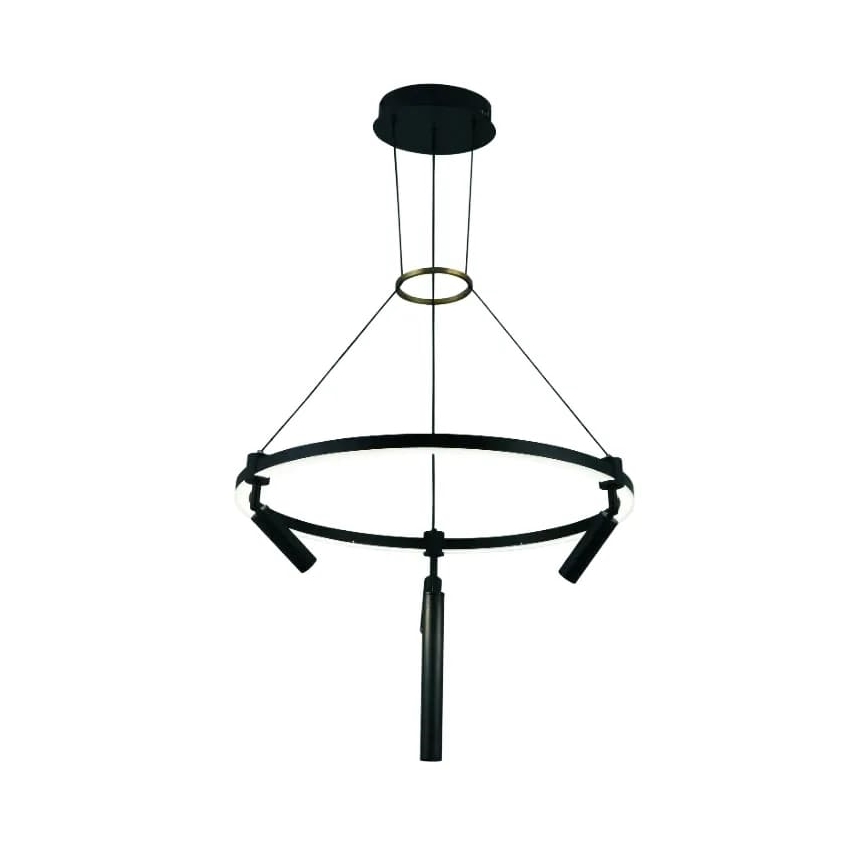 LED Fényerőszabályzós csillár kábellel LED/85W/230V 3000-6500K + távirányító