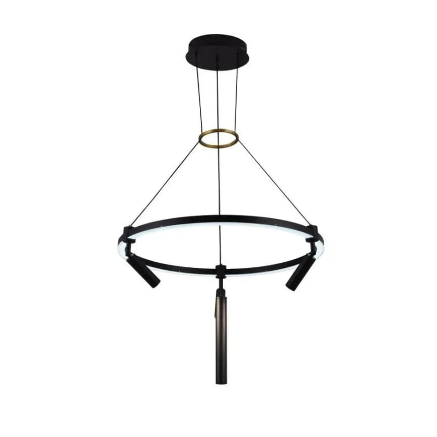 LED Fényerőszabályzós csillár kábellel LED/85W/230V 3000-6500K + távirányító