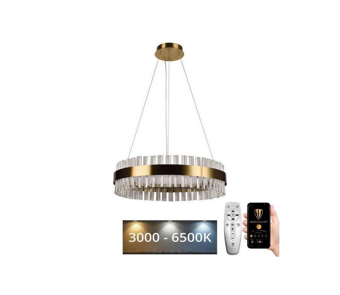 LED állítható fényerejű kristály csillár kábellel LED/40W/230V + DO J6301/C