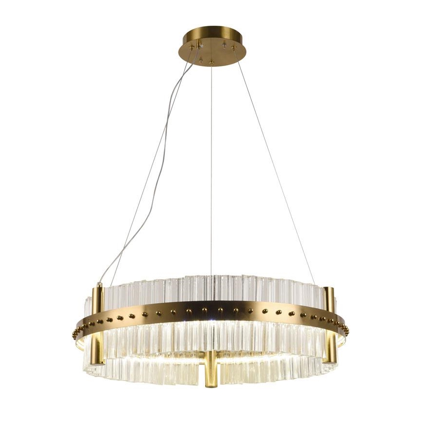 LED állítható fényerejű kristály csillár kábellel LED/40W/230V 3000-6500K + távirányító