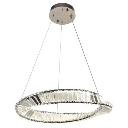 LED állítható fényerejű kristály csillár kábellel LED/40W/230V 3000-6500K + távirányító