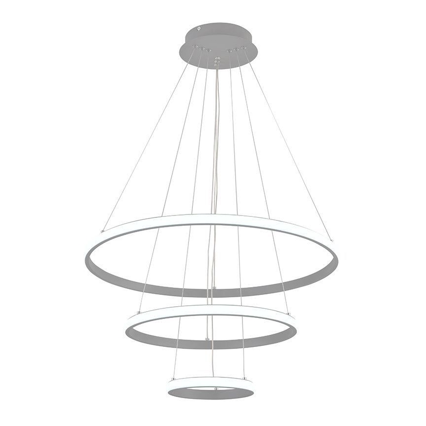 LED dimmelhető függeszték kábelre LED/90W/230V 3000-6500K átm. 60 cm + távirányító