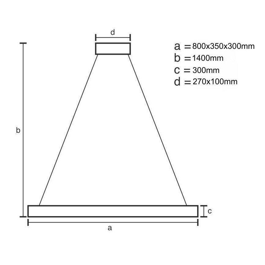 LED állítható fényerejű kristály csillár kábelre LED/100W/230V 3000-6500K arany + távirányító