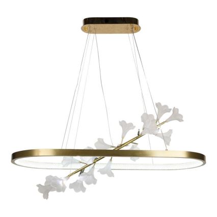 LED állítható fényerejű csillár kábelen LED/55W/230V 3000-6500K + távirányítóval
