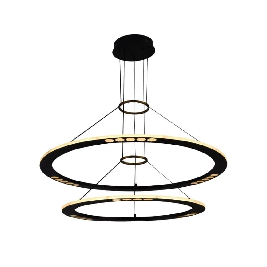 LED Fényerőszabályzós csillár kábellel LED/90W/230V 3000-6500K + távirányítóval