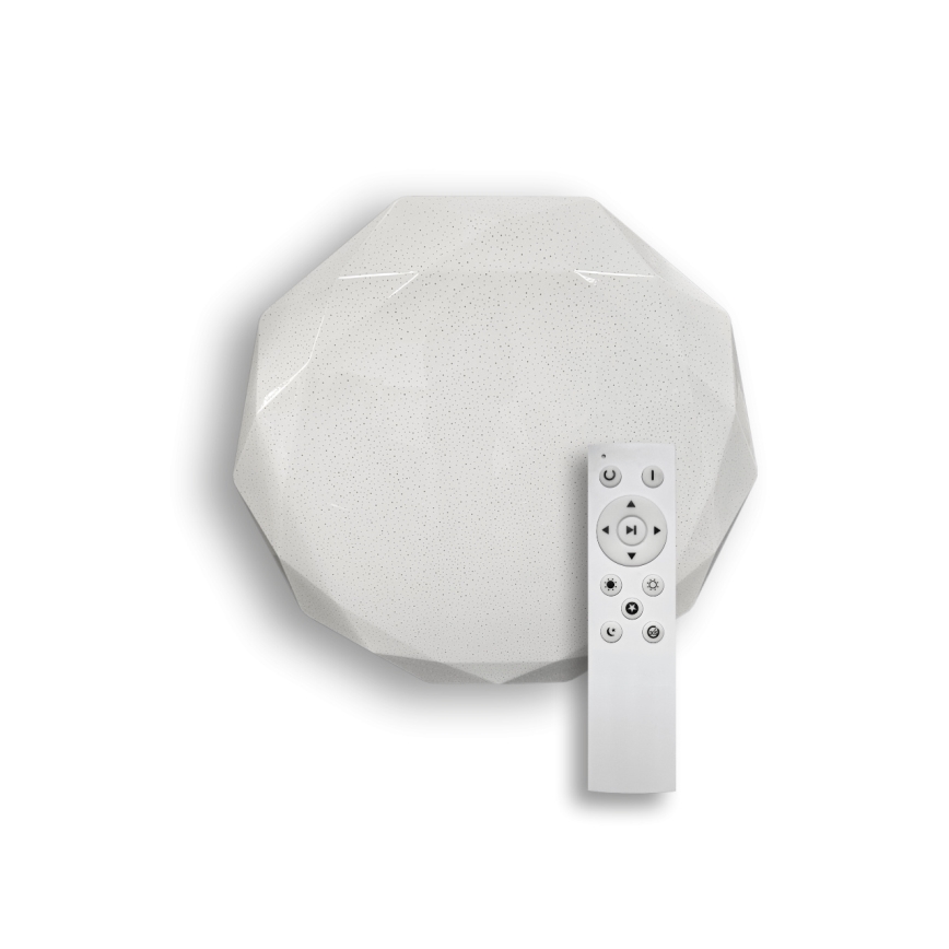 LED Dimmeres mennyezeti lámpa INDUS LED/60W/230V 2700-6500K átm. 58 cm + távirányító