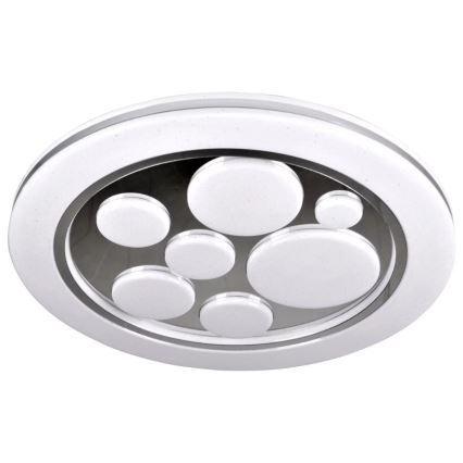 LED Dimmeres mennyezeti lámpa PLANET LED/72W/230V átm. 48 cm 3000-6500K + távirányító
