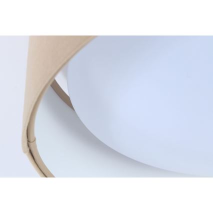 LED Dimmeres mennyezeti lámpa SMART GALAXY LED/24W/230V átm. 44 cm bézs/fehér 3000-6500K + távirányító