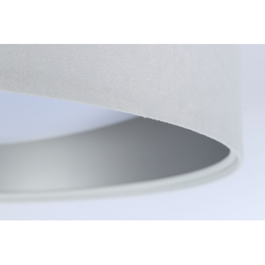 LED Dimmeres mennyezeti lámpa SMART GALAXY LED/24W/230V átm. 44 cm fehér/ezüst 3000-6500K + távirányító