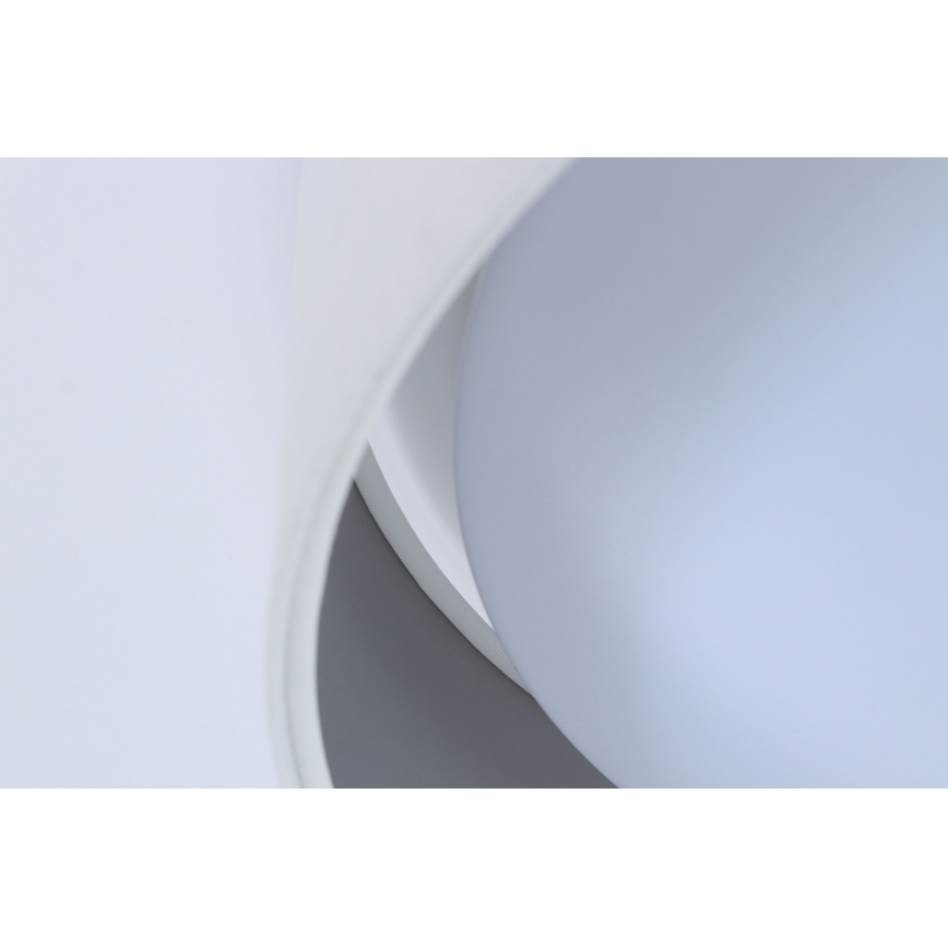 LED Dimmeres mennyezeti lámpa SMART GALAXY LED/24W/230V átm. 44 cm fehér/ezüst 3000-6500K + távirányító