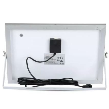 LED Dimmeres napelemes reflektor LED/12W/3,2V 6000K IP65 5000 mAh + távirányító