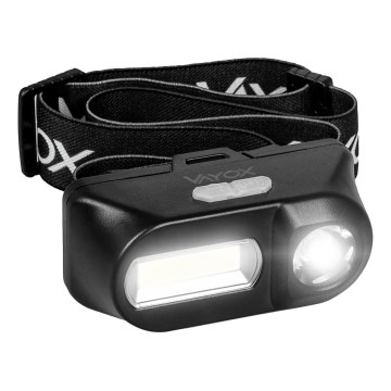 LED állítható fényerejű újratölthető fejlámpa 2xLED/5V IPX4 250 lm 2000 mAh