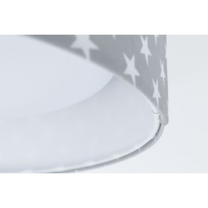 LED Dimmeres gyerekszoba mennyezeti lámpa SMART GALAXY KIDS LED/24W/230V 3000-6500K csillagok szürke/fehér + távirányító