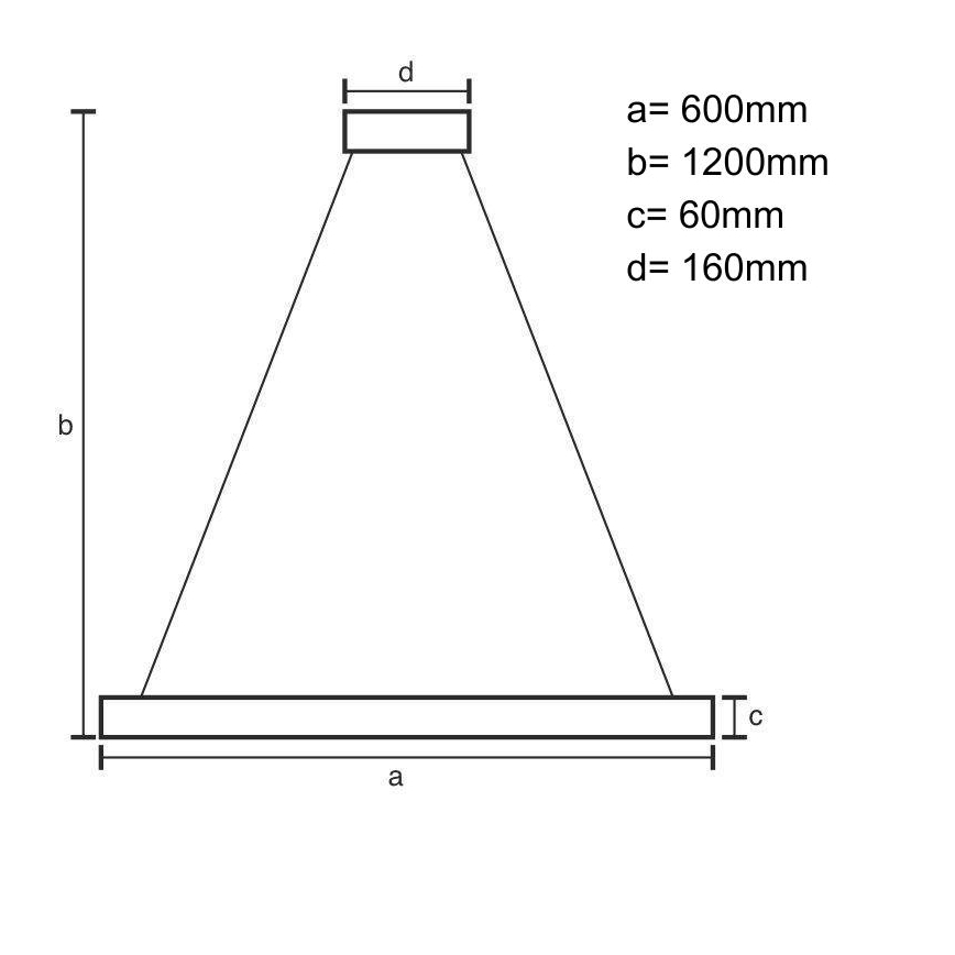 LED Fényerőszabályzós csillár kábellel LED/55W/230V 3000-6500K fehér + távirányító