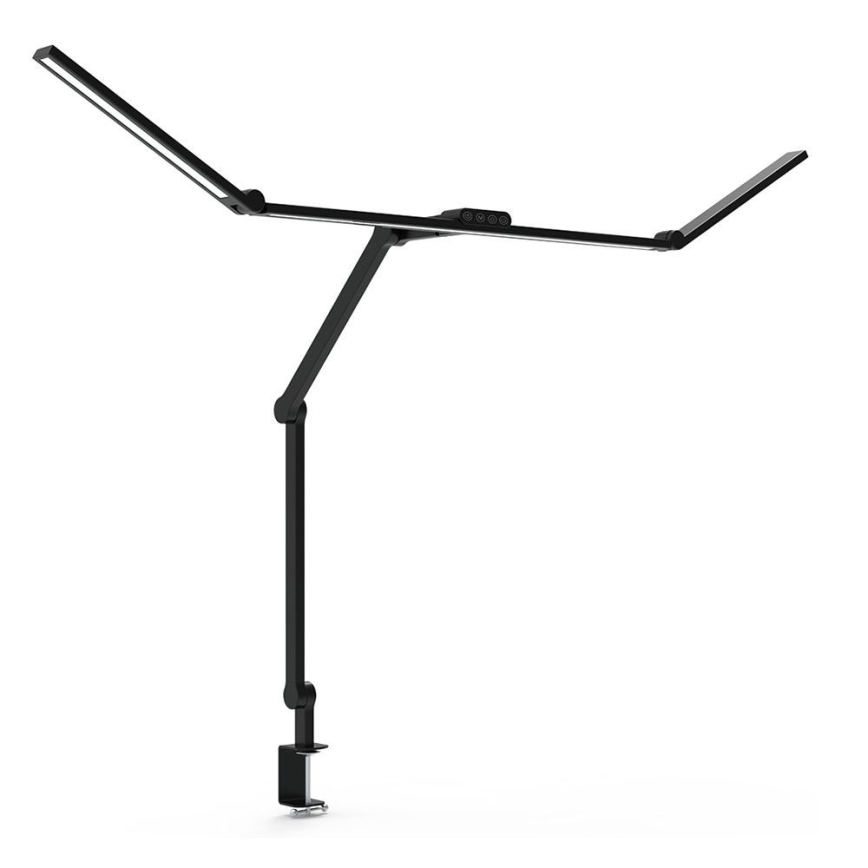 LED érintésvezérelt, állítható fényerejű, rugalmas asztali lámpa POINTIQ LED/36W/230V 3000-6500K CRI 92 fekete