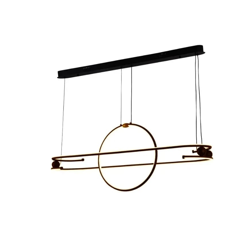 LED Fényerőszabályzós csillár kábellel LED/95W/230V 3000-6500K + távirányító