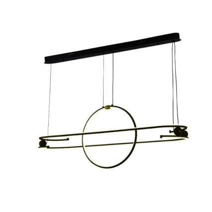 LED Fényerőszabályzós csillár kábellel LED/95W/230V 3000-6500K + távirányító