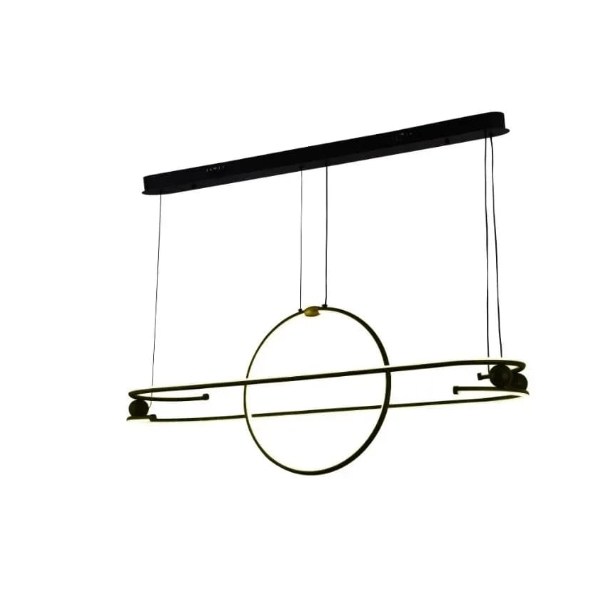 LED Fényerőszabályzós csillár kábellel LED/95W/230V 3000-6500K + távirányító