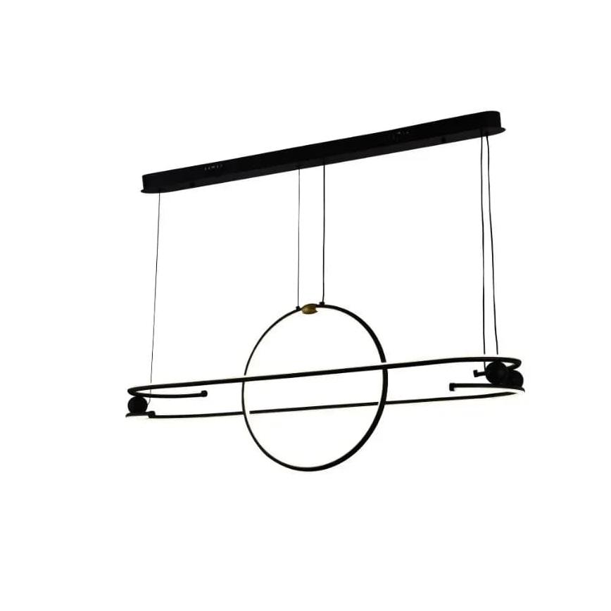 LED Fényerőszabályzós csillár kábellel LED/95W/230V 3000-6500K + távirányító