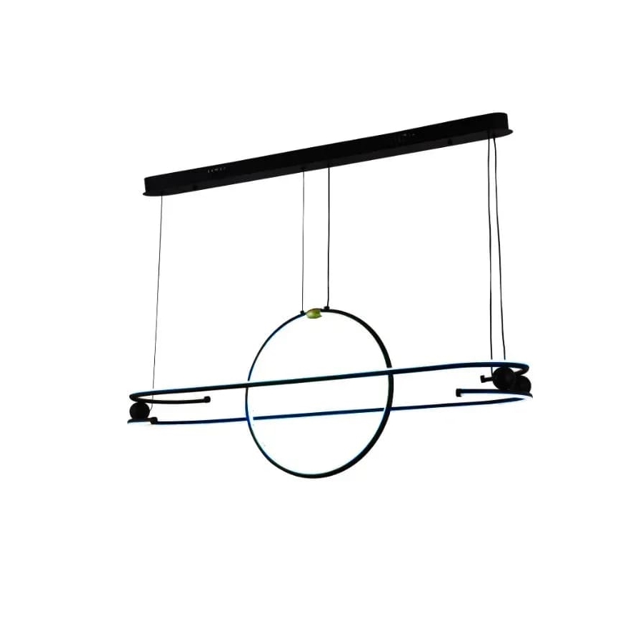 LED Fényerőszabályzós csillár kábellel LED/95W/230V 3000-6500K + távirányító