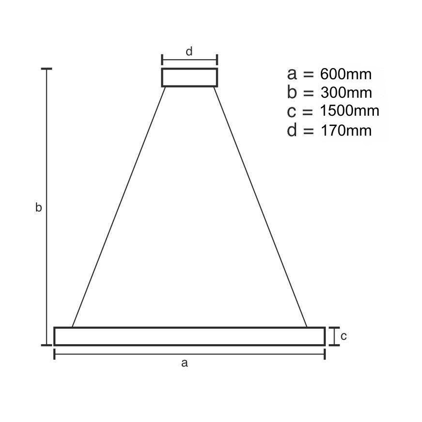 LED állítható fényerejű kristály csillár kábelre LED/80W/230V 3000-6500K arany + távirányító