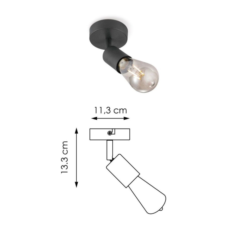 LED dimmelhető spotlámpa MELLO 1xE27/4W/230V