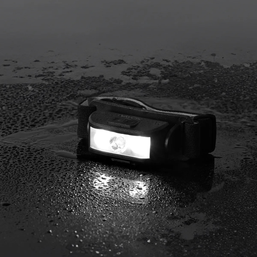 LED állítható fényerejű újratölthető fejlámpa 3xLED/5V IPX4 100 lm 1200 mAh