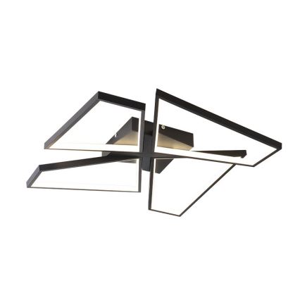 LED Fényerőszabályozható mennyezeti lámpa LED/115W/230V 3000-6500K fekete + távirányító