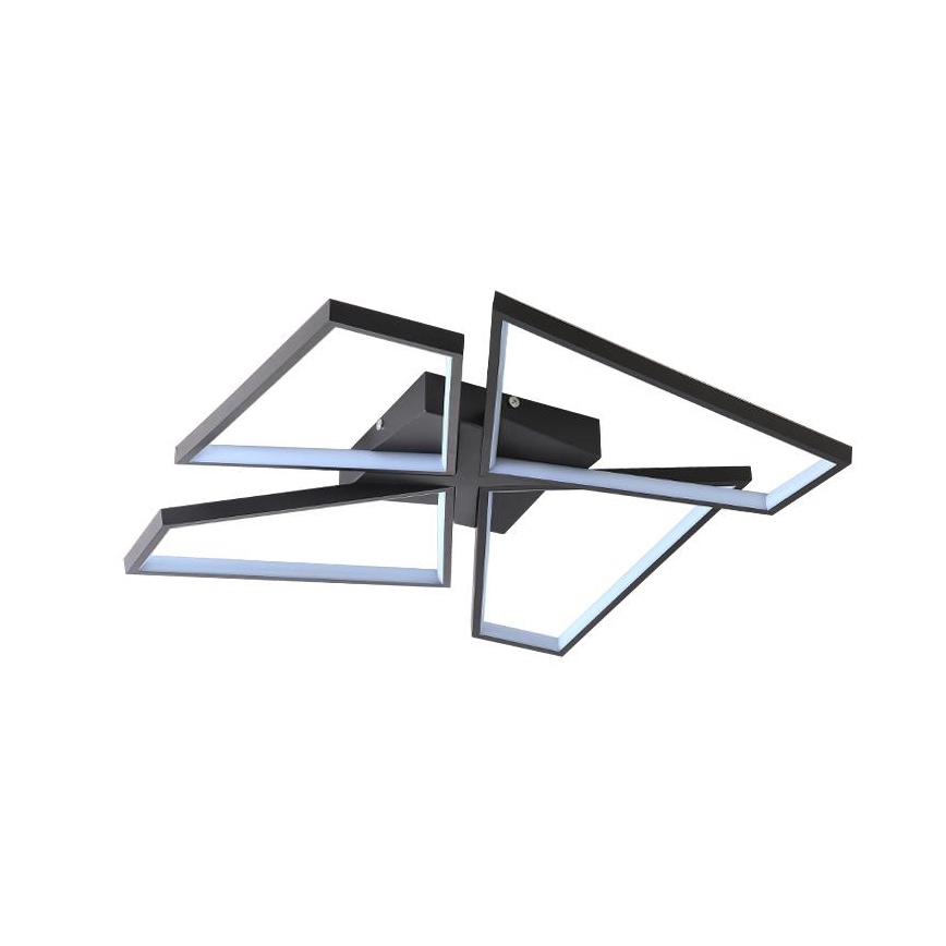 LED Fényerőszabályozható mennyezeti lámpa LED/115W/230V 3000-6500K fekete + távirányító