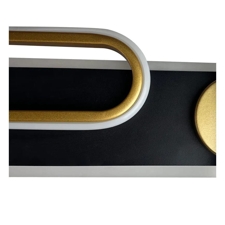 LED Fényerőszabályzós mennyezeti lámpa LED/60W/230V 3000-6500K fekete + távirányító