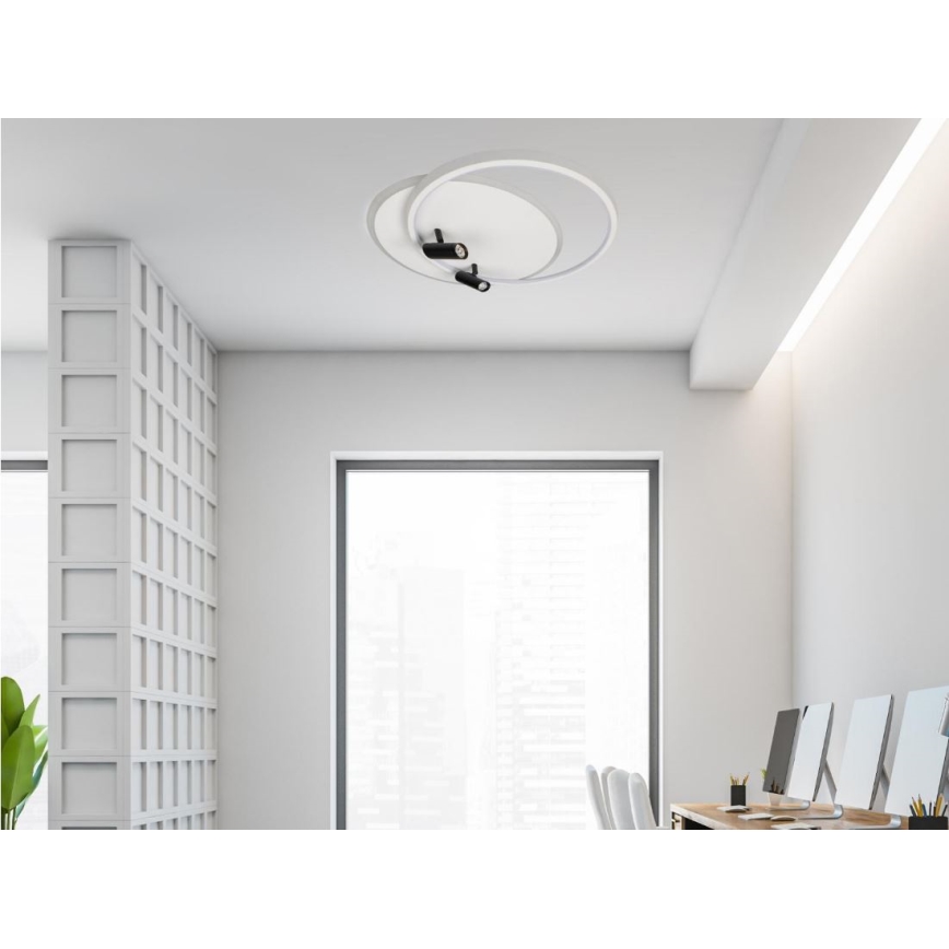 LED Dimmeres mennyezeti lámpa LED/65W/230V 3000-6500K fehér + távirányító