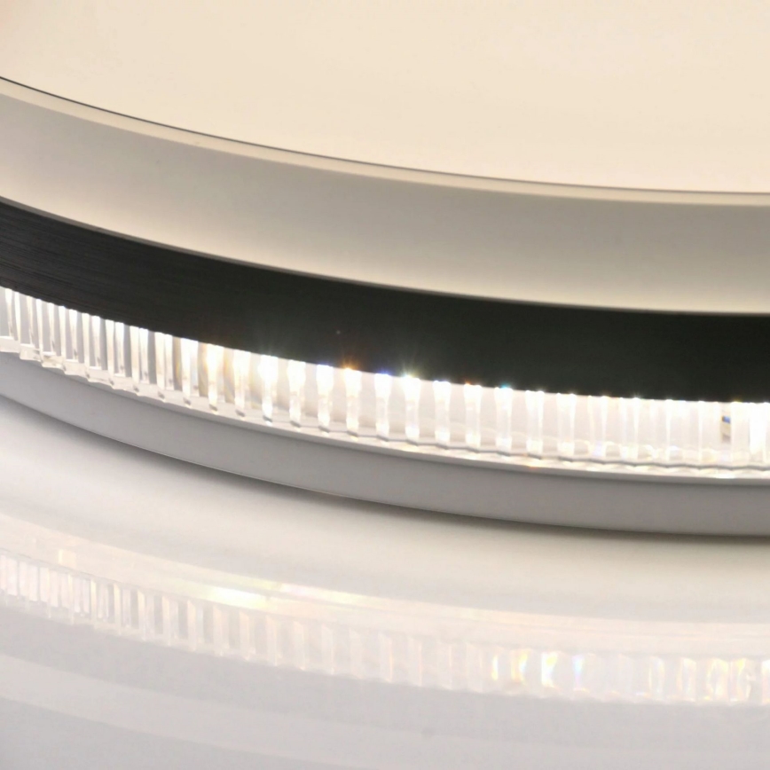 LED Fényerőszabályozható fürdőszobai mennyezeti lámpa BARBARA LED/72W/230V átm. 48,5 cm 3000-6000K IP44 + távirányító