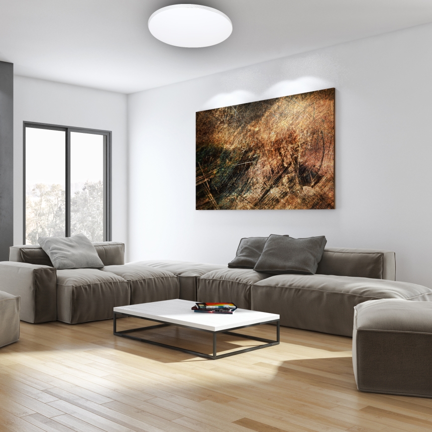 LED Fényerőszabályozható mennyezeti lámpa SIENA LED/68W/230V + távirányító