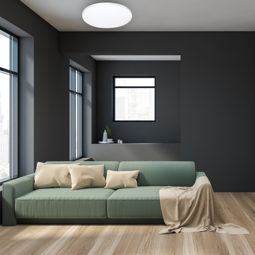 LED Fényerőszabályozható mennyezeti lámpa SIENA LED/68W/230V + távirányító