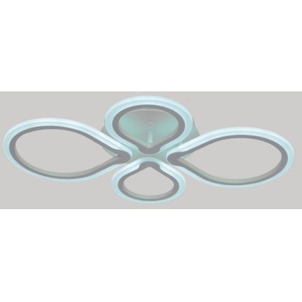 LED Dimmeres mennyezeti lámpa TRIESTE 1xLED/52W/230V + távirányító