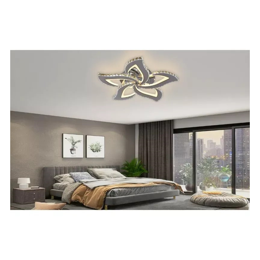 LED Fényerőszabályzós mennyezeti lámpa LED/100W/230V 3000-6500K + távirányító