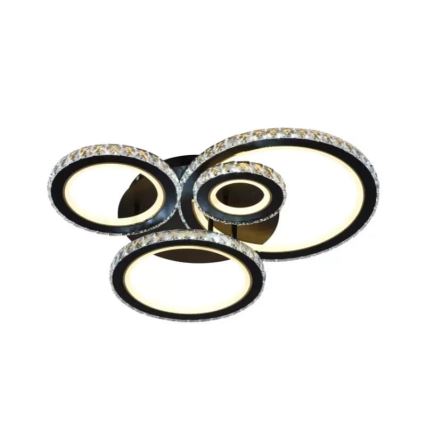 LED Fali mennyezeti lámpa állítható fényerővel LED/120W/230V 3000-6500K + távirányító