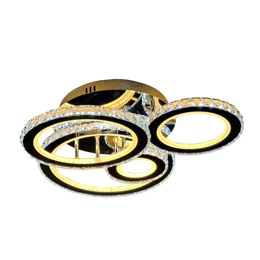 LED Fali mennyezeti lámpa állítható fényerővel LED/120W/230V 3000-6500K + távirányító