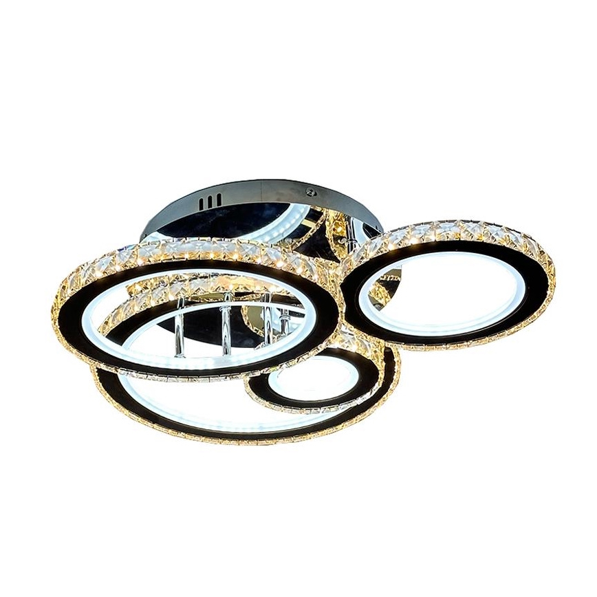 LED Fali mennyezeti lámpa állítható fényerővel LED/120W/230V 3000-6500K + távirányító