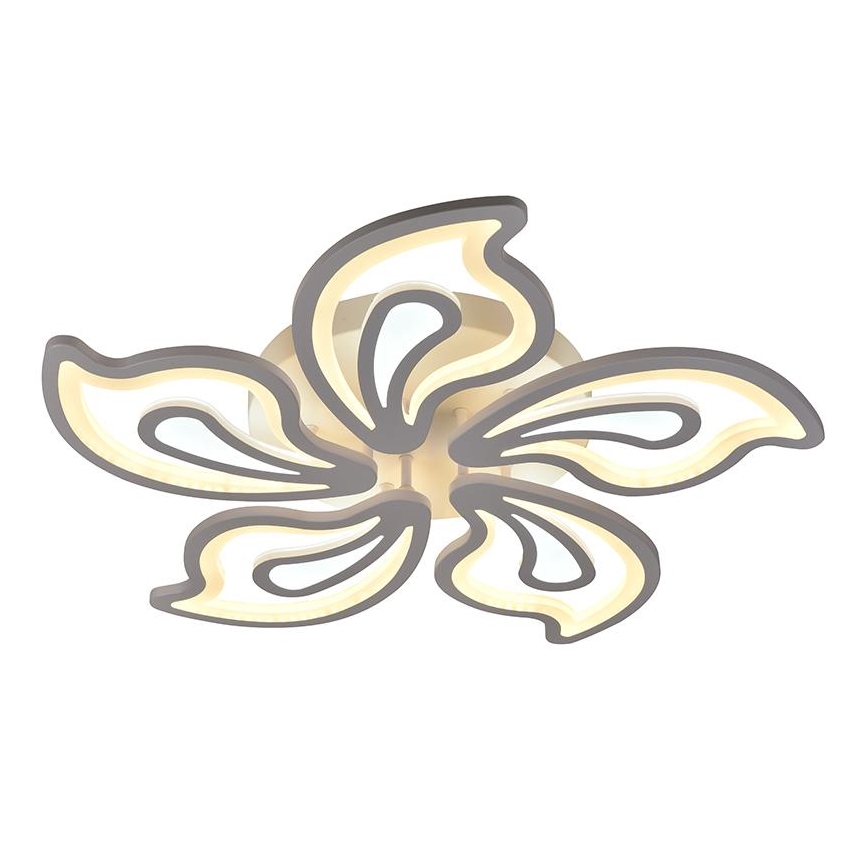 LED Fali mennyezeti lámpa állítható fényerővel LED/125W/230V 3000-6500K + távirányítóval