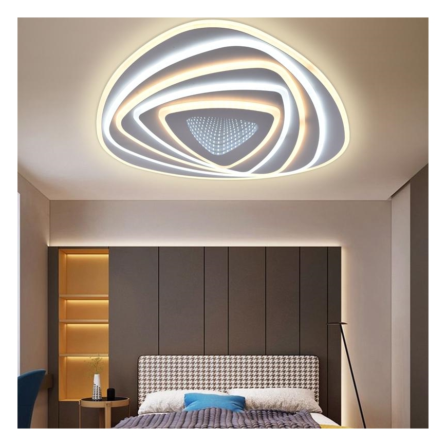 LED Dimmeres mennyezeti lámpa LED/130W/230V 3000-6500K + távirányító