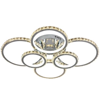 LED Fali mennyezeti lámpa állítható fényerővel LED/205W/230V 3000-6500K + távirányító