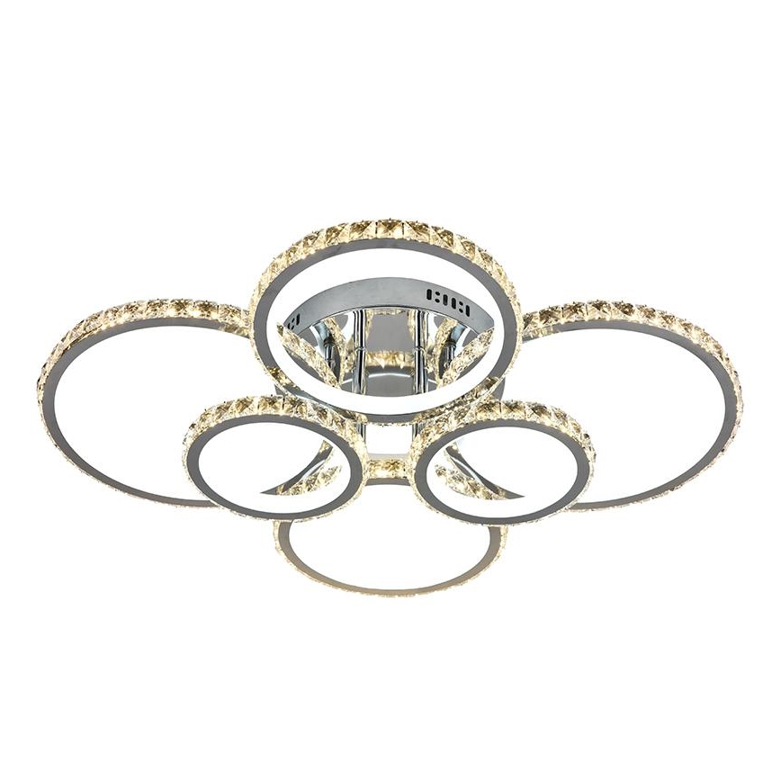 LED Fali mennyezeti lámpa állítható fényerővel LED/205W/230V 3000-6500K + távirányító