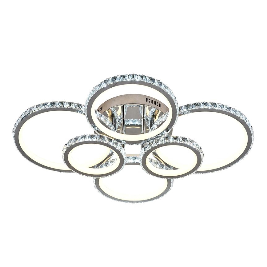 LED Fali mennyezeti lámpa állítható fényerővel LED/205W/230V 3000-6500K + távirányító