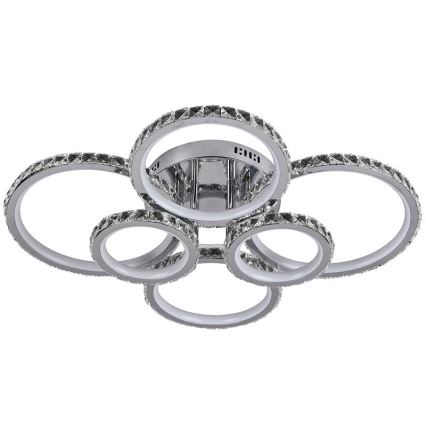 LED Fali mennyezeti lámpa állítható fényerővel LED/205W/230V 3000-6500K + távirányító